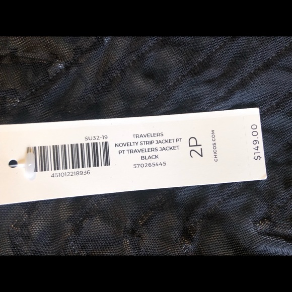 FABULOUS NWT CHICO’S JACKET - Picture 7 of 7